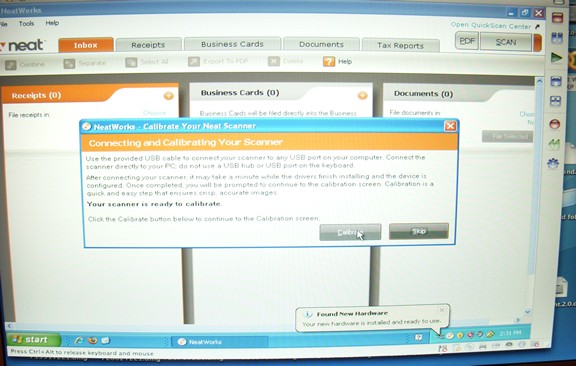 NeatReceipts Usb Found Calibrate NeatReceipts Usb Found Calibrate