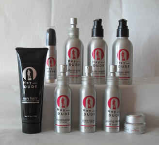 hey dude skin care line