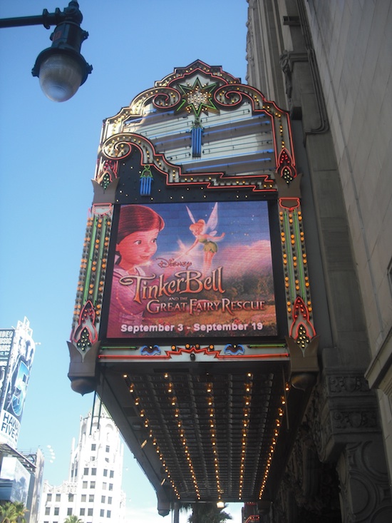 Tinker Bell Great Fairy Rescue Sign El Capitain