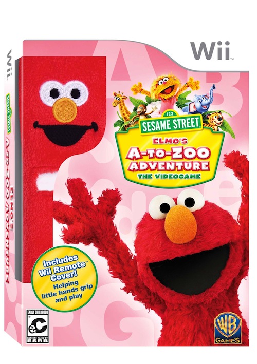 Sesame Street Elmos A To Zoo Adventure Wii Box