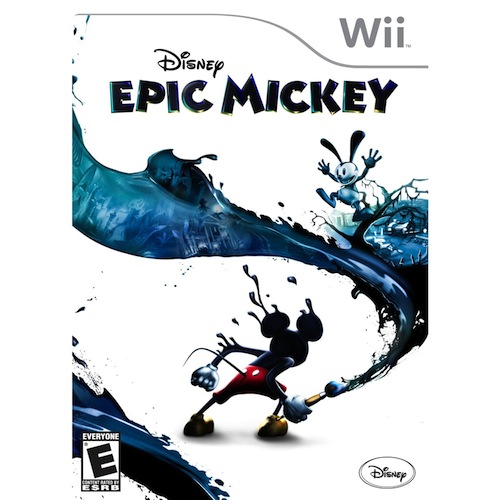 Disney Epic Mickey Wii Cover Disney Epic Mickey Wii Cover