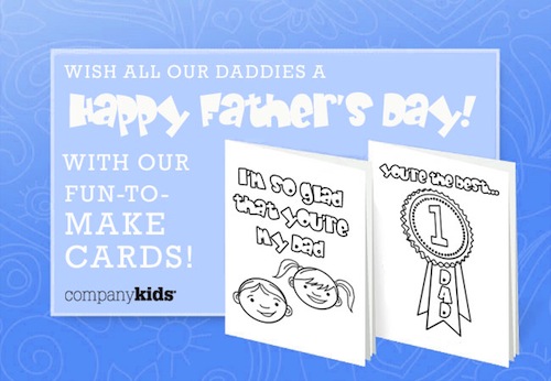 Company Kids Fathers Day Cards