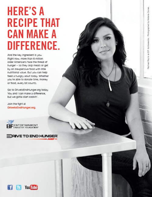 Rachel Ray Elder Hunger Poster Rachel Ray Elder Hunger Poster