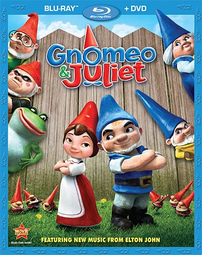 Gnomeo & Juliet Bluray Cover Gnomeo & Juliet Bluray Cover