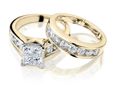 Gold Wedding And Engagement Rings Gold Wedding And Engagement Rings