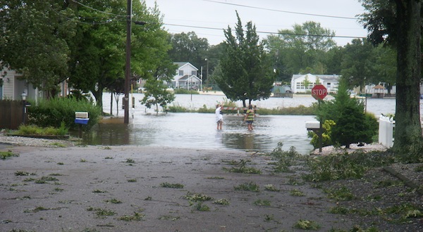 Hurricane Irene Lawndale
