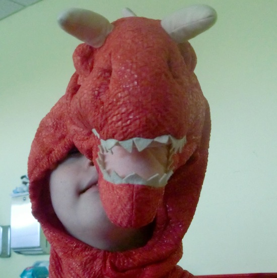 Cj Dinosaur Halloween 2011