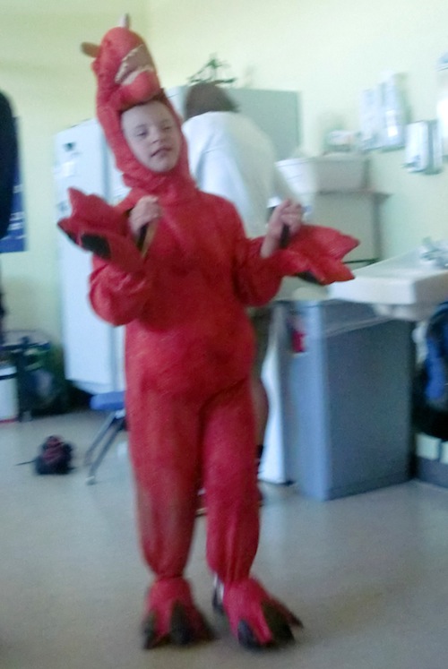 Cj Dinosaur Halloween 2011