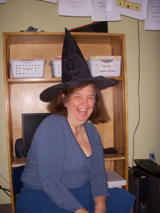 Mom In Black Hat