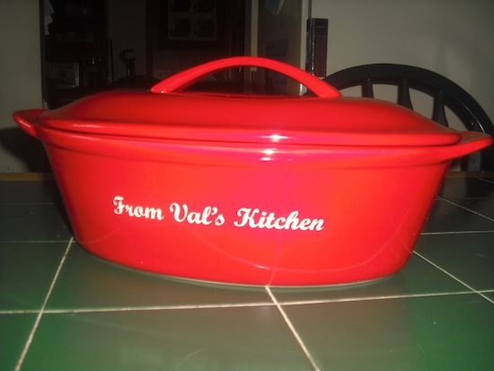RedEnvelope Personalized Casserole Dish review RedEnvelope Personalized Casserole Dish review