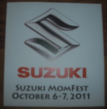 Suzuki Momffest Sticker Suzuki Momffest Sticker