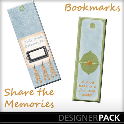 MyMemories Suite how to make your own bookmarks