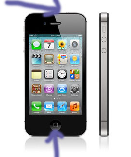 How To Take A Screenshot With The Iphone 4s How To Take A Screenshot With The Iphone 4s