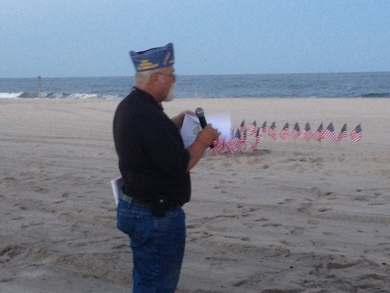 Dad Leading POW/MIA Watchfire Dad Leading POW/MIA Watchfire