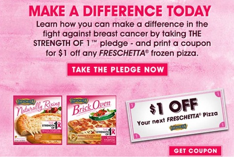 Freschetta Power Of 1 Pledge Freschetta Power Of 1 Pledge