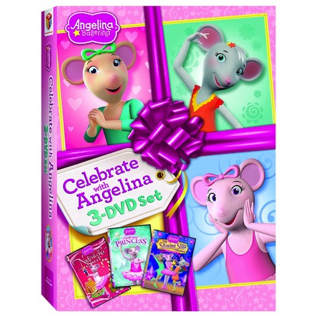Angelina Ballerina: Celebrate With Angelina 3-dvd Set Angelina Ballerina: Celebrate With Angelina 3-dvd Set