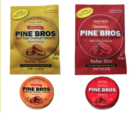Pine Brothers Softish Throat Drops