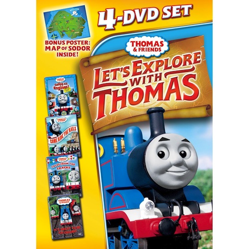 Thomas & Friends: Lets Explore With Thomas Dvd Thomas & Friends: Lets Explore With Thomas Dvd