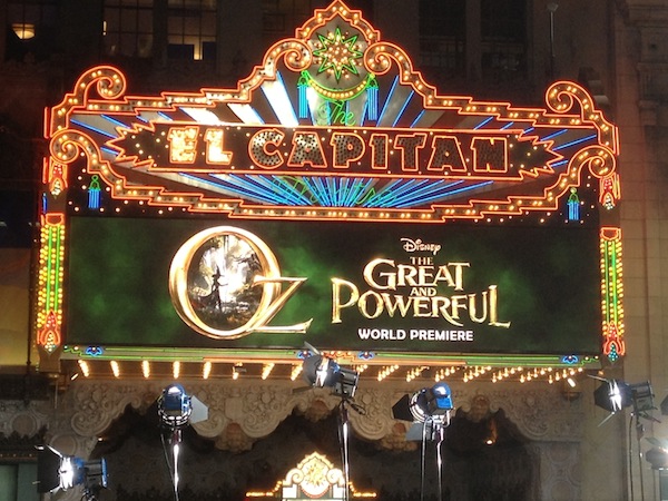The OZ The Great And Powerful movie premiere at the El Capitan - #DisneyOzEvent The OZ The Great And Powerful movie premiere at the El Capitan - #DisneyOzEvent