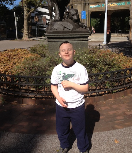 CJ at the Philadelphia Zoo CJ at the Philadelphia Zoo