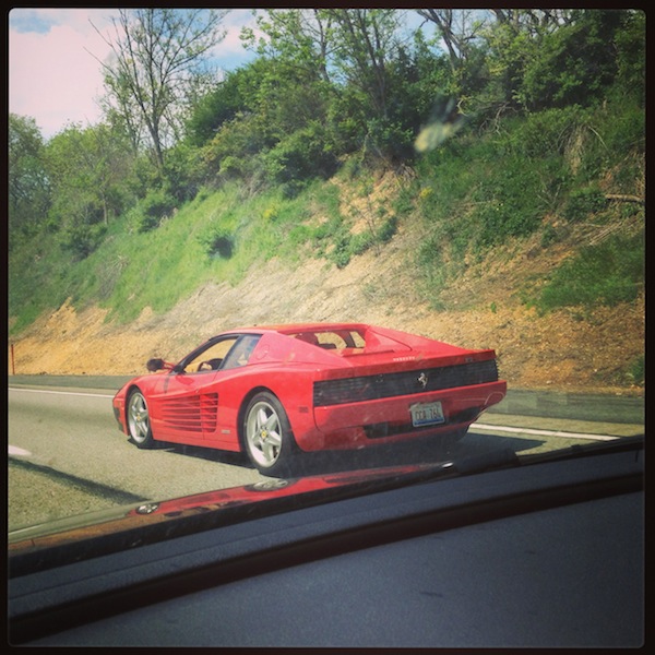 OH roadtrip Ferrari