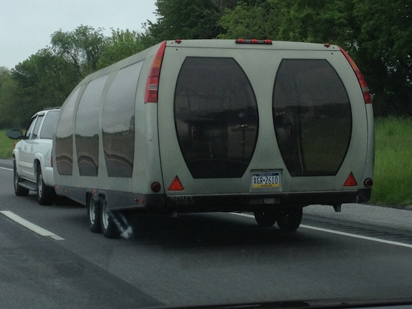 OH roadtrip car bubble room