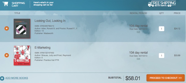 CampusBookRentals - July Textbooks Prices