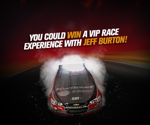 Jeff Burton - Kwikset - Nascar giveaway