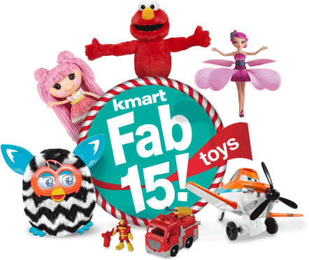 Kmart Fab 15 Toys List