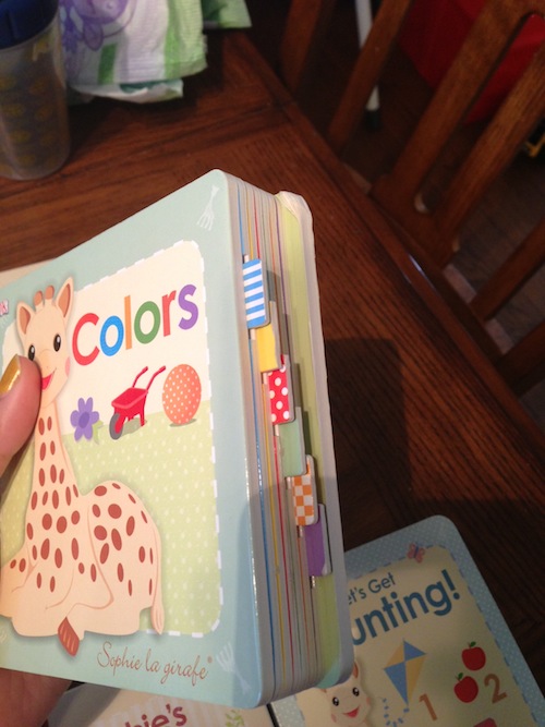 DK Publishing's Sophie la Girafe Books - Colors