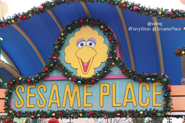 Sesame Place A Very Furry Christmas 2014 #FurryXmas