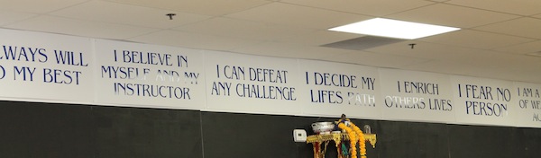 Muay Thai School Wall