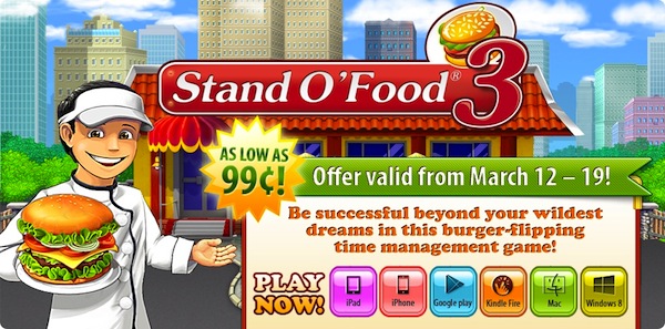 Stand O'Food 3 Now 70% off