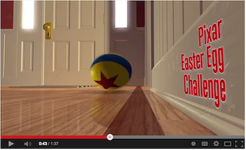 Pixar Easter Egg Challenge