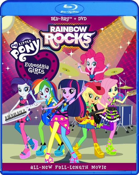 My Little Pony Equestria Girls Rainbow Rocks Blu-Ray