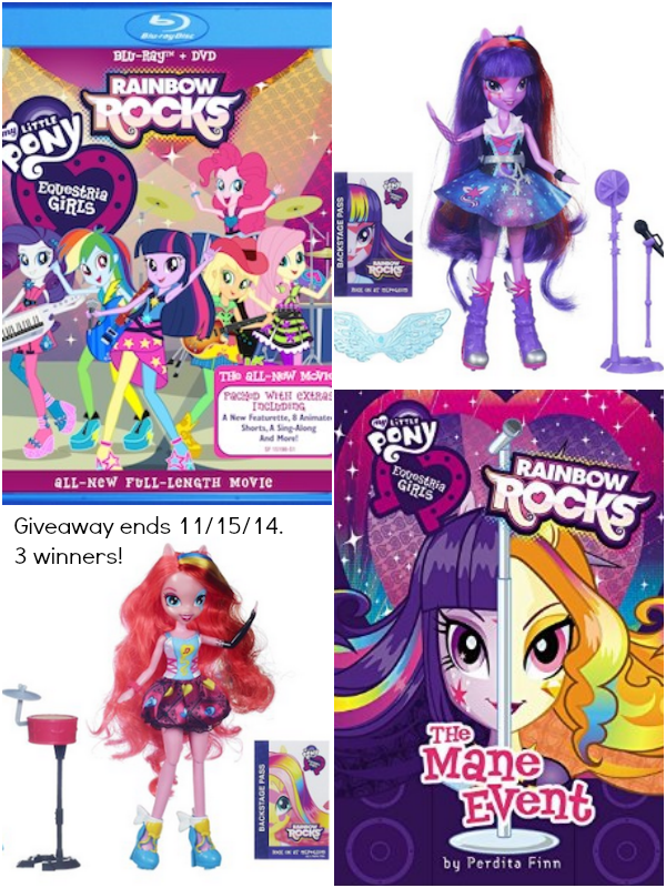 My Little Pony Equestria Girls: Rainbow Rocks giveaway