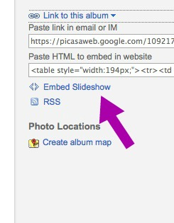 How To Embed A Google Plus Photo Album Slideshow In A WordPress Blog Post tech tutorial