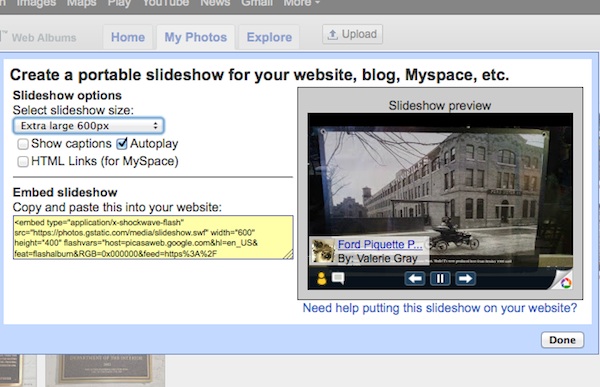 How To Embed A Google Plus Photo Album Slideshow In A WordPress Blog Post tech tutorial