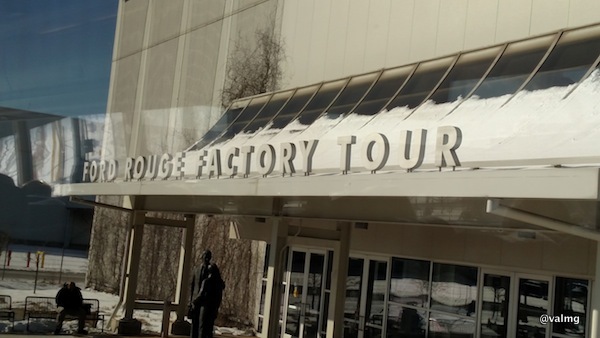 Ford Rouge Factory Tour, Dearborn, MI #FordNAIAS 2015