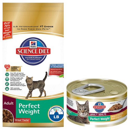 Hill's Perfect Weight cat food