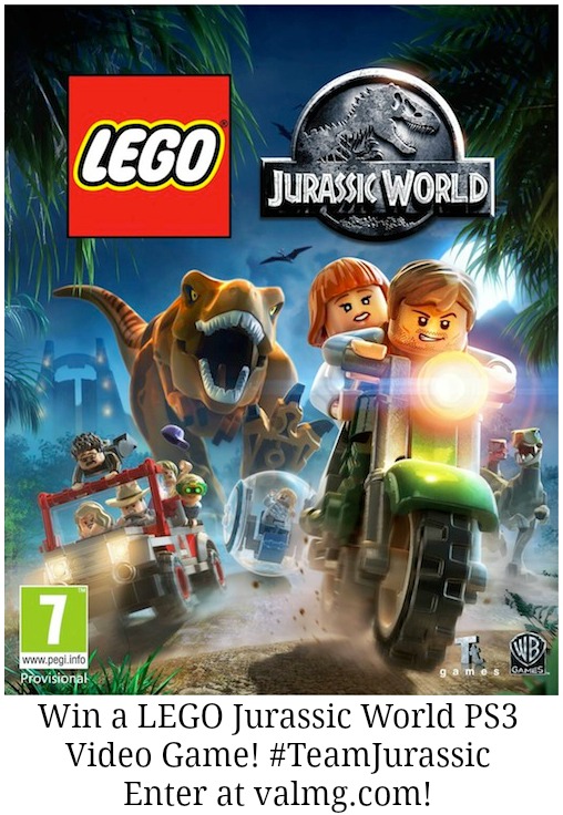 #JurassicWorld LEGO Video Game Giveaway #TeamJurassic