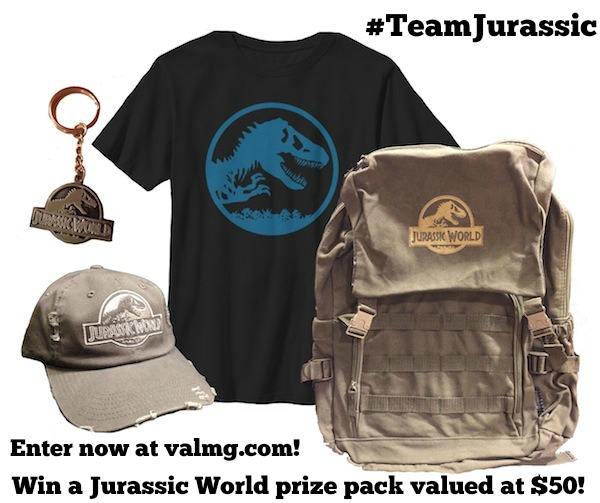 Jurassic World Merchandise Giveaway #TeamJurassic