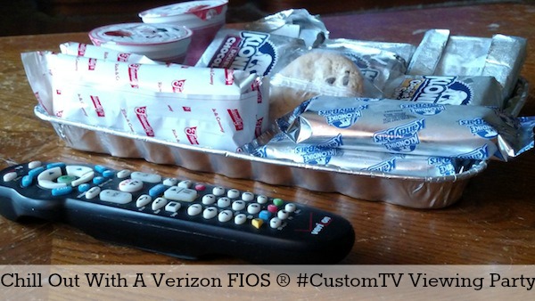 Chill Out With A Verizon FIOS ® #CustomTV Viewing Party