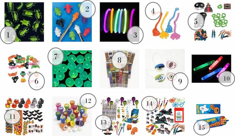 15 Non-Candy Halloween Treats Under $.25 Each