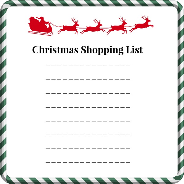 Christmas list
