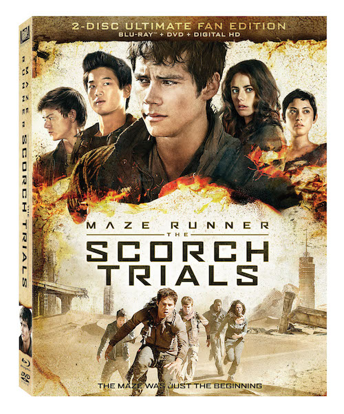 Maze Runner: The Scorch Trials Blu-ray