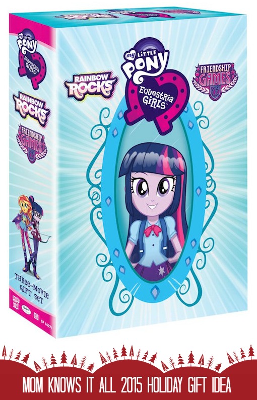 Mom Knows It All 2015 HOLIDAY GIFT GUIDE - My Little Pony: Equestria Girls 3-Movie Gift Set