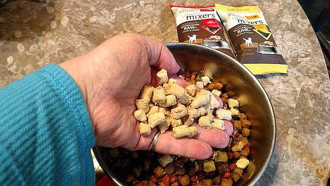 Dobby Loves To #MixItUp With Raw With Instinct Raw Boost Mixers