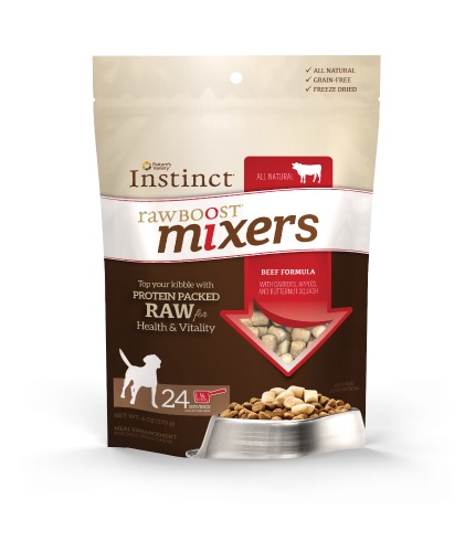 Dobby Loves To #MixItUp With Raw With Instinct Raw Boost Mixers