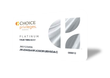 Choice Privileges Rewards Membership Levels - Platinum level